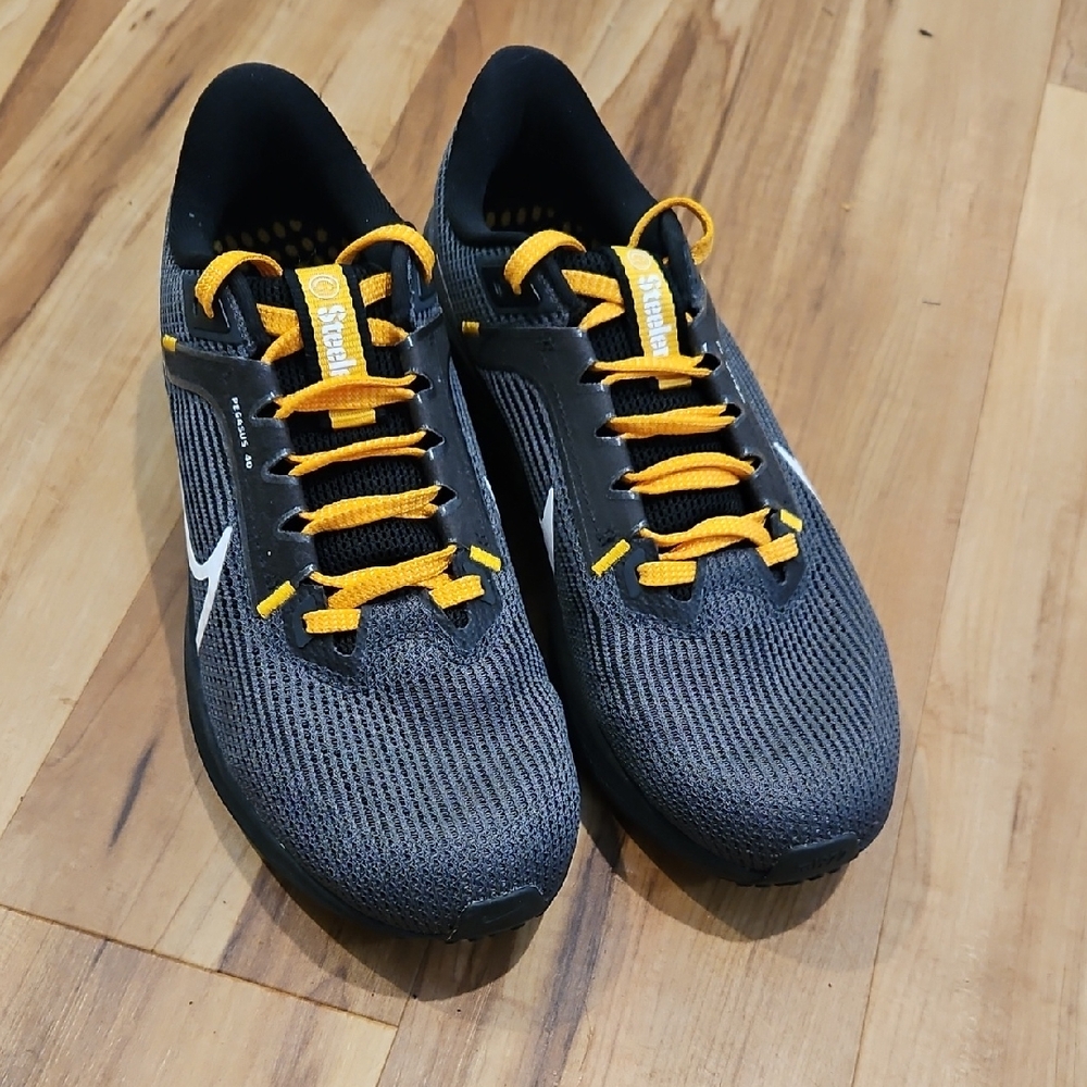 Nike Air Pegasus 40 Steelers Shoes Men's Size 7 Like New